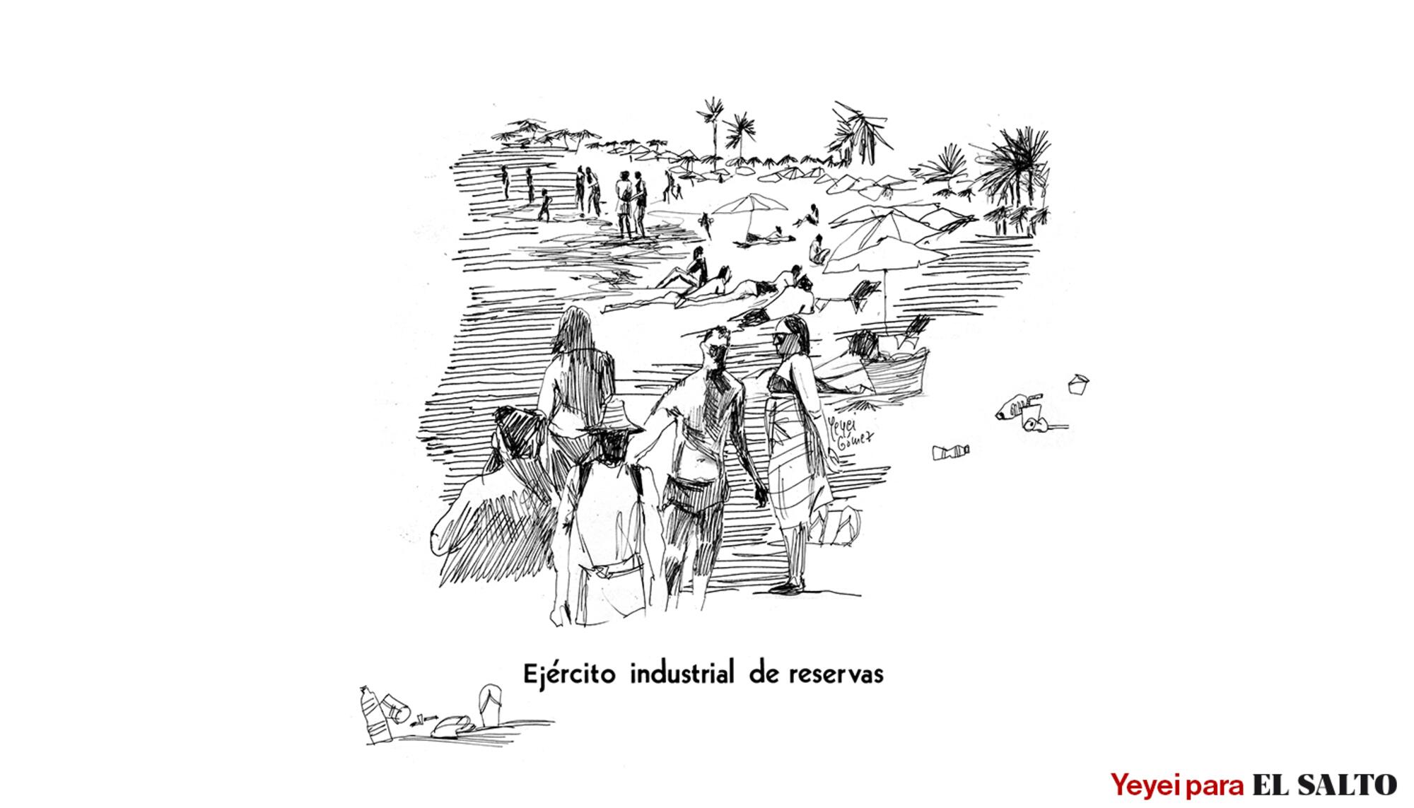 Ejército industrial de reservas, por Yeyei Gómez